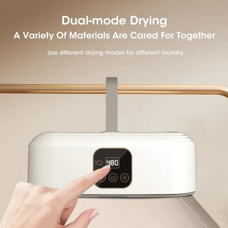 Sèche-linge électrique compact pour linge délicat – Transportable et pliable – XneXorax