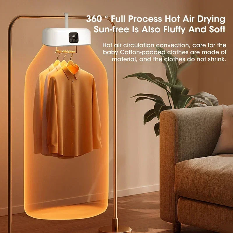Sèche-linge pliable électrique portable pour appartement et voyage – XneXorax
